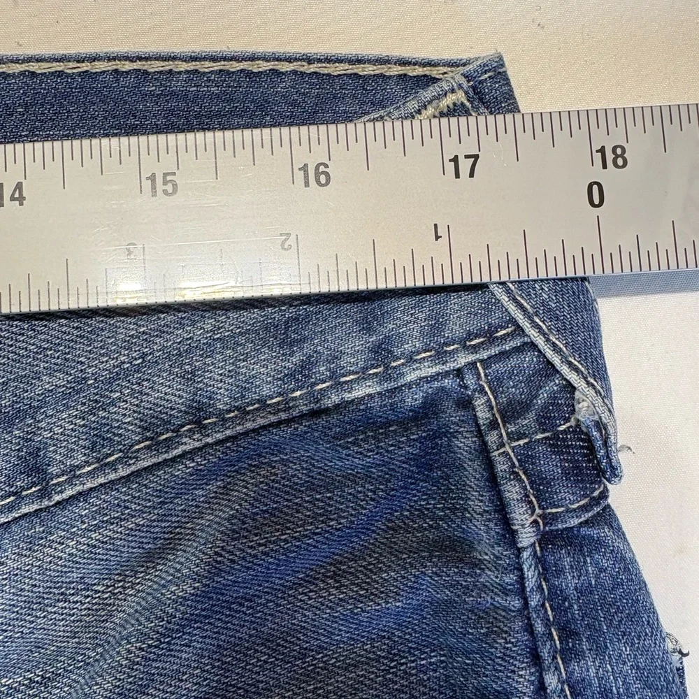 True Religion Men's Bootcut Blue Jeans